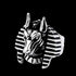 Bague Loup Pharaon (Acier)